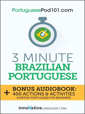 cover image of 3-Minute Brazilian Portuguese